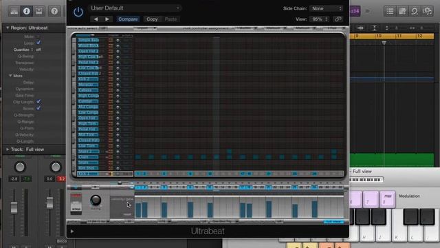 Ultrabeat velocity accent swing смотреть онлайн