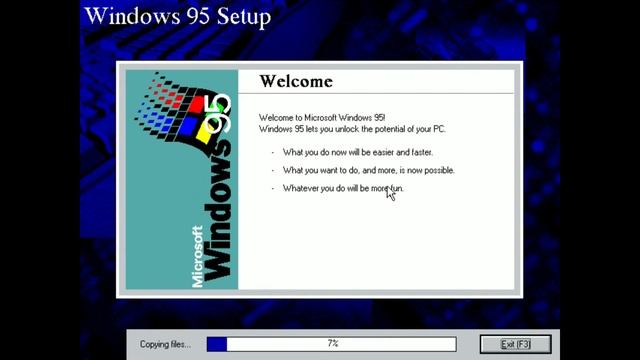 Windows 95 #3: "Disk 18 Not Found" - A Herring & Chips Install смотреть онлайн