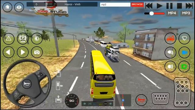 IDBS Vietnam Bus Simulator - Road From Ho Chi Minh to Hanoi - Android iOS Gameplay смотреть онлайн