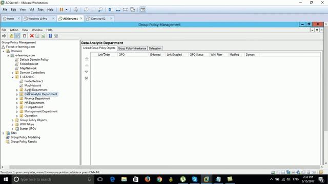 How to configure Folder Redirect on Windows SERVER 2012 смотреть онлайн