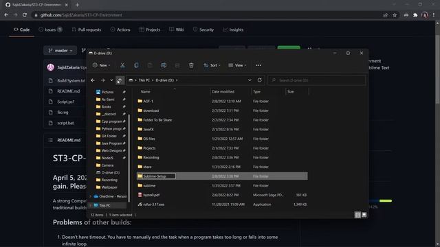 Sublime Setup for Competitive Programming with C++ || with timeout and memory limit смотреть онлайн