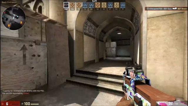 CS:GO - P90 Stattrak "Death By Kitty" Gameplay (Factory New) смотреть онлайн