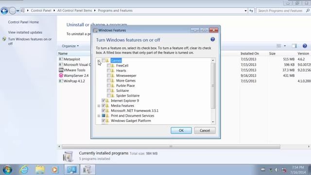Turn Off Windows Internal or Pre-installed Features like Games, XPS Viewer, Windows Media Player смотреть онлайн