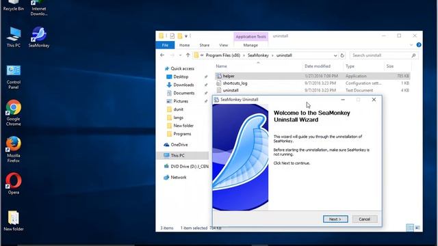 Uninstall SeaMonkey 2.40 on Windows 10 смотреть онлайн