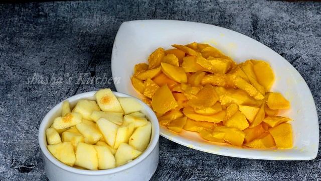 பால் சர்பத் இப்படி ஒருமுறை செய்து பாருங்க Healthy Mango Apple Milk Sharbat|IftharRecipe|SummerRecip смотреть онлайн