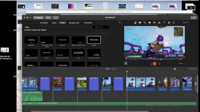How to Edit a Fortnite Montage On IMovie (Sync clips + Effects) EASY смотреть онлайн