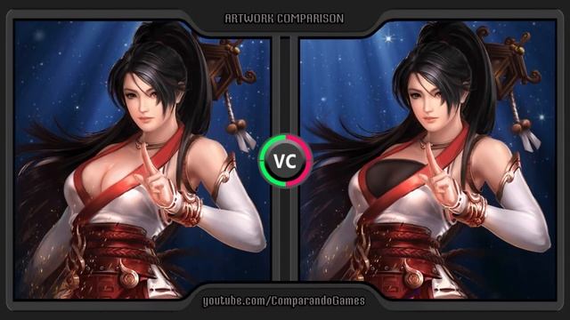 Artwork Comparison of Dead or Alive 5 Mobile (Android) Side by Side Comparison смотреть онлайн
