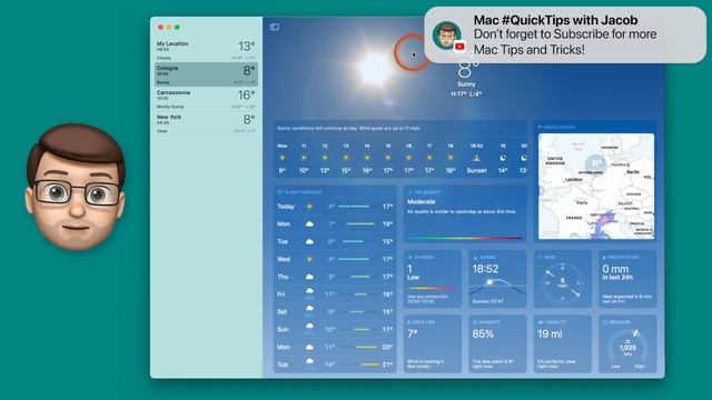 Exploring the New Weather App on macOS Ventura смотреть онлайн