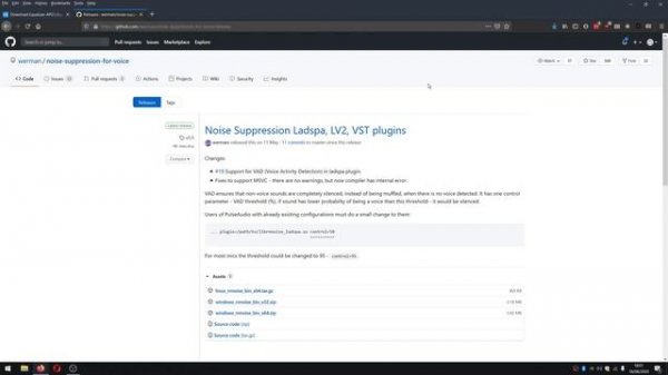 Open Source Background Noise Suppression Installation Guide for Windows 10, NO NVIDIA!