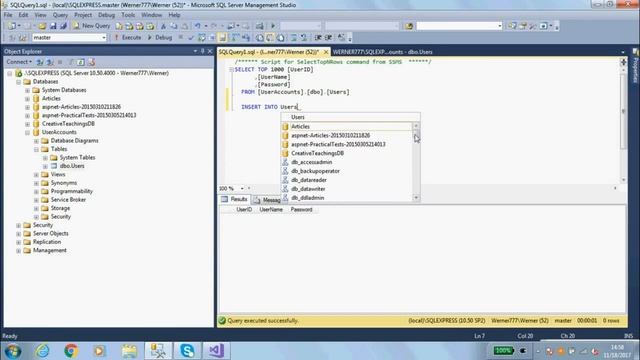 ASP Net Web Application with user authentication login for beginners in Visual Studio 2017 смотреть онлайн