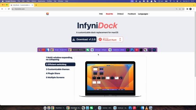 InfyniDock - The replacement Dock of Macos смотреть онлайн