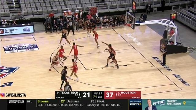 Mac McClung & Marcus Sasser Go Head To Head | Full Highlights Texas Tech vs Houston 11.29.20 смотреть онлайн