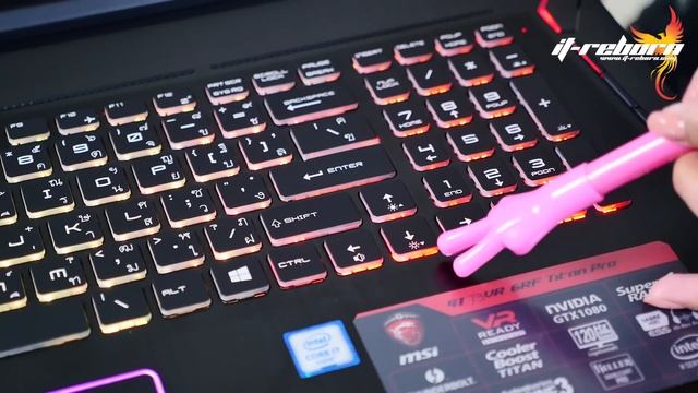 MSI GT73VR 6RF Titan Pro Gaming Notebook ราคาเด็กสเปคโหด смотреть онлайн