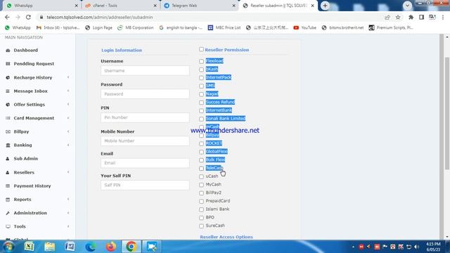 Mobile Recharge Softwer- Telecom Server API System Auto Recharge, Mobile Banking (Admin Panel) смотреть онлайн