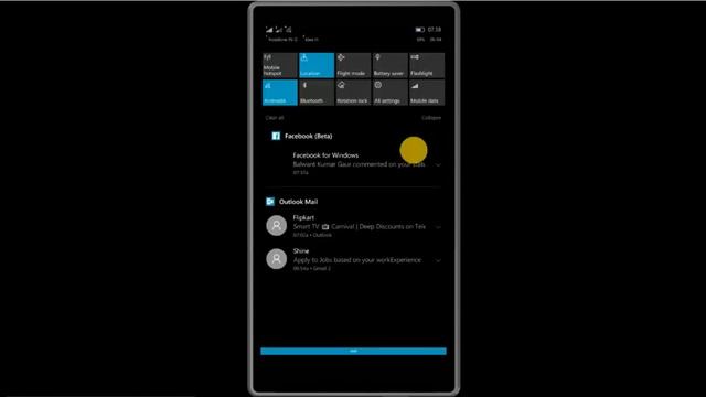 New facebook Beta app experience on windows 10 mobile AKA Windows phone смотреть онлайн