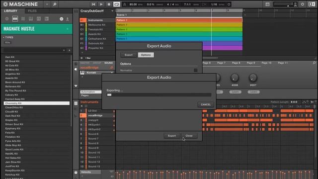 How to: Export audio from Machine 2.0 and import into Logic Pro X смотреть онлайн