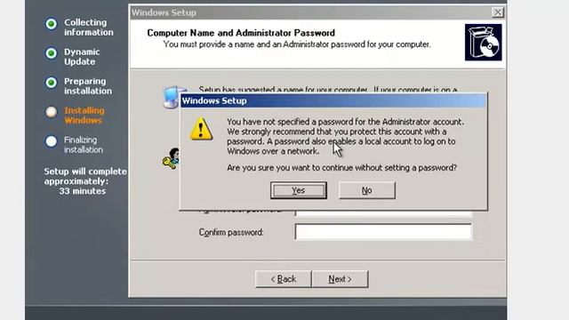 Windows 2003 Server Step by Step Installation Full in Hindi смотреть онлайн