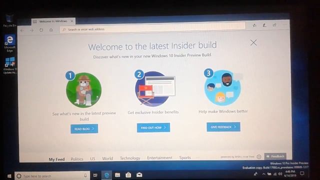 Updating to Windows 10 Pro Insider Preview Build 17692 Features and Review смотреть онлайн