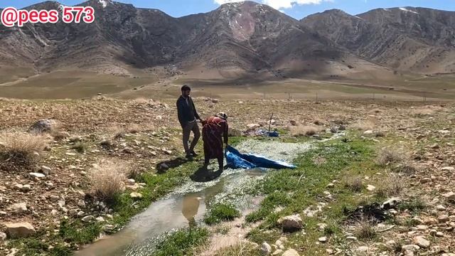 A Heartbreaking Scene For A Nomadic Family Living In The Mountains#2024