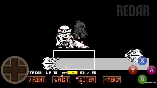 Battle with CROSS SANS on android. смотреть онлайн