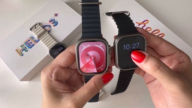 Hello Watch 3 Plus vs H13 Ultra Plus Comparativo Smartwatch Estilo Apple Watch Ultra смотреть онлайн