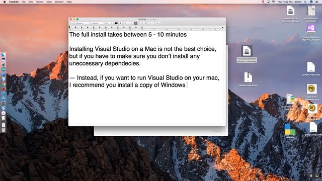 Install Visual Studio On Mac