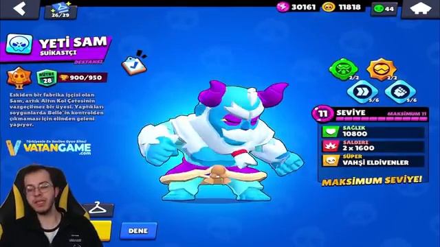 OYUNDAKİ TÜM KARAKTERLERİN EN İYİ AKSESUARLARINI SEÇTİM !! BRAWL STARS смотреть онлайн