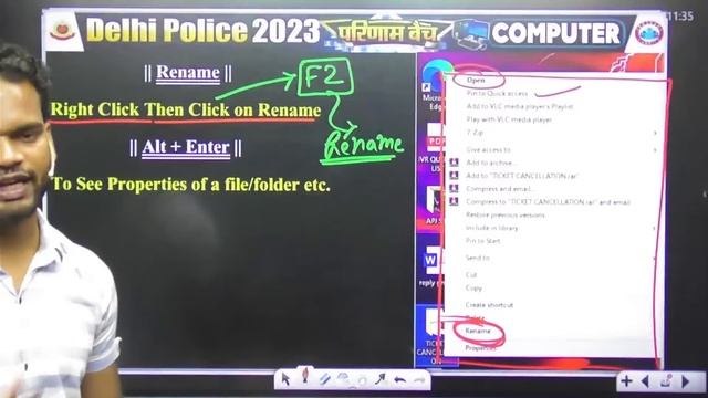 Delhi Police 2023, Delhi Police Computer Class, Windows Operating System Class For Delhi Police смотреть онлайн