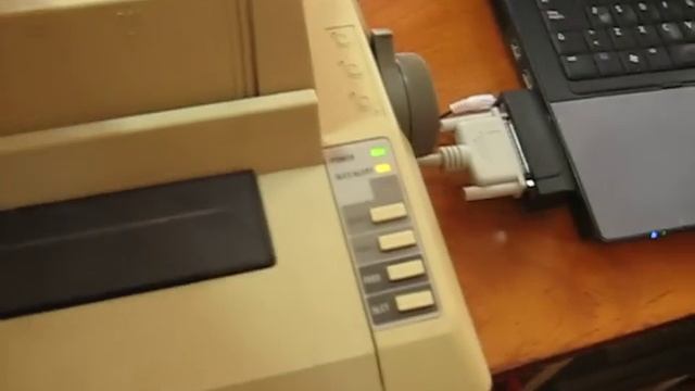 NEC Pinwriter P7 printeaza direct din Windows XP смотреть онлайн