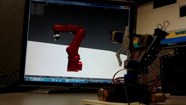 Blender 2.59 Real-Time Robot Arm Test смотреть онлайн