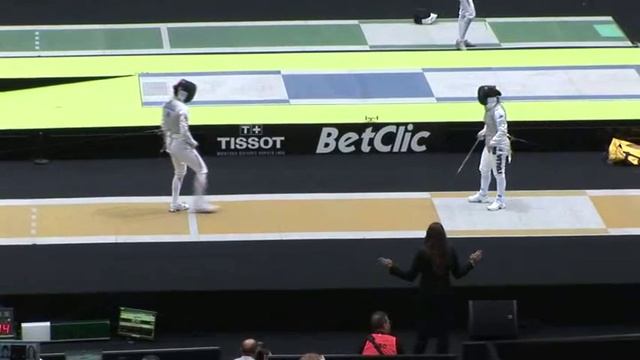 20101112 wf individual Paris 32 yellow Salvatori Ilaria ITA 15 vs Nishioka Shiho JPN 3 sd No смотреть онлайн