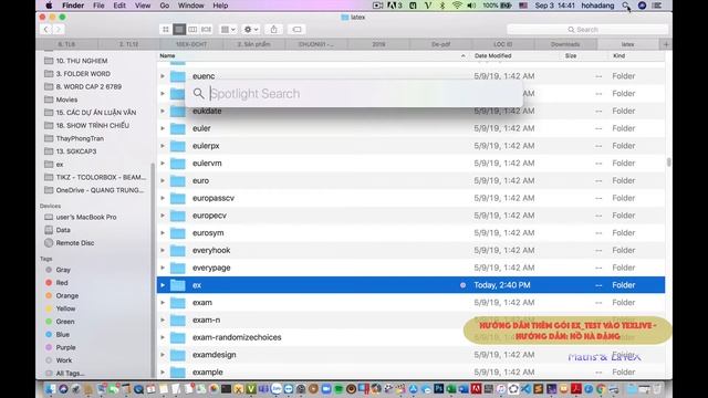 [MacOS] Hướng dẫn cách thêm gói ex_test vào texlive trên MacOS (Add package to texlive MacOS) смотреть онлайн