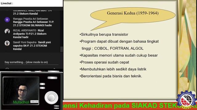 Sejarah dan Perkembangan Komputer - STEKOM - Mufadhol - MFD смотреть онлайн