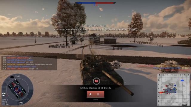 War Thunder my British flag will keep me safe 🇬🇧 смотреть онлайн