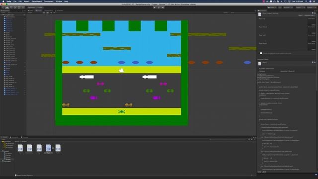 How to make a game like Frogger - Part 7 - Not Lilly Pads смотреть онлайн