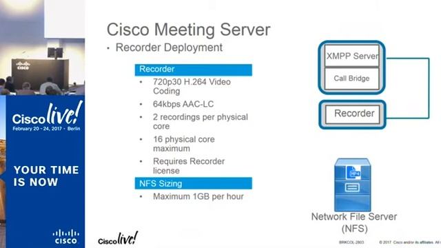 [Cisco Meeting Server] Designing and Deploying Multiparty смотреть онлайн