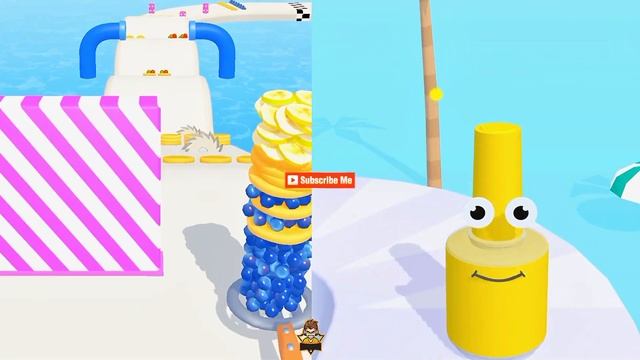 Pancake Run | Juice Run - All Levels Gameplay Android,ios (Levels 64-77)YouTube смотреть онлайн