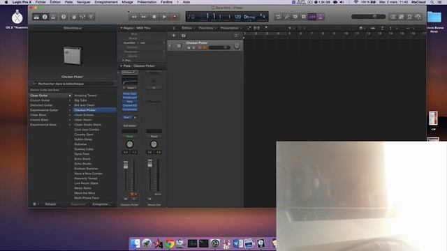 Configurar o som no Garage band/Logic Pro X/Amplitube Mac смотреть онлайн