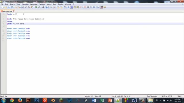 How to make a web bomb easy whit .bat bach file, troll your friends смотреть онлайн