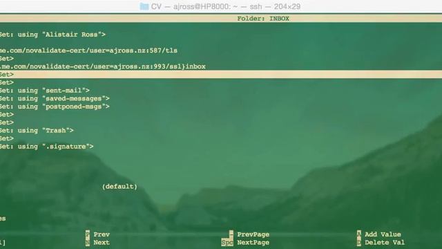 How to use Alpine PINE email client to use IMAP iCloud (or Gmail) email | tags | Email Shareware смотреть онлайн