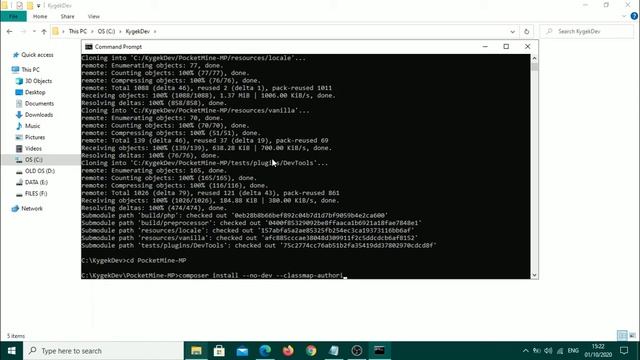 How to Build PocketMine-MP 4 in Windows смотреть онлайн