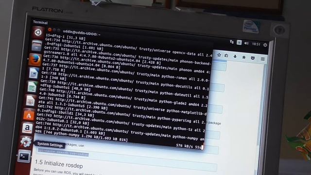 Installing ROS on Udoo x86 Board. смотреть онлайн