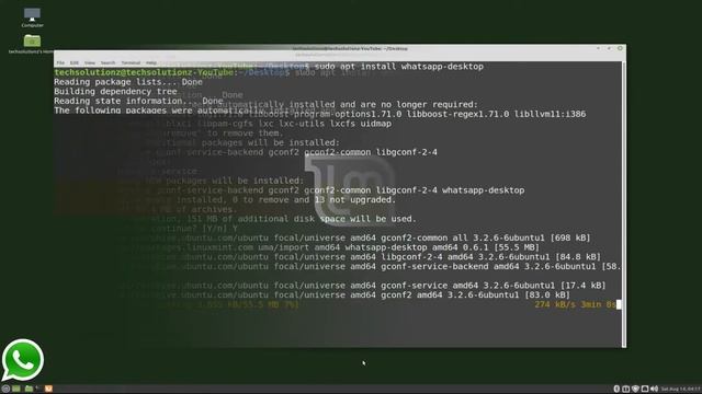 How To Install WhatsApp On Linux Mint 20.2 | WhatsApp Desktop | WhatsApp Client For Linux