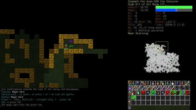 Let's Play Dungeon Crawl Stone Soup - Zoomath the Conjurer (1) смотреть онлайн