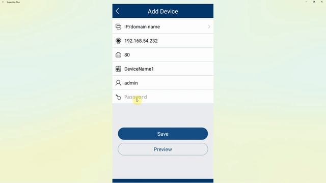 TVT mobile app Super Live Plus-Device Add Manually смотреть онлайн