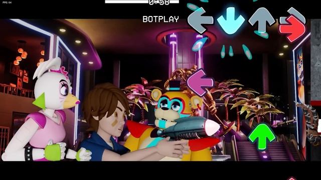 "oh no! which one do I shoot?" but it's FNAF Security Breach (FNF VS Holiday mod) FnF Holiday Zanta смотреть онлайн