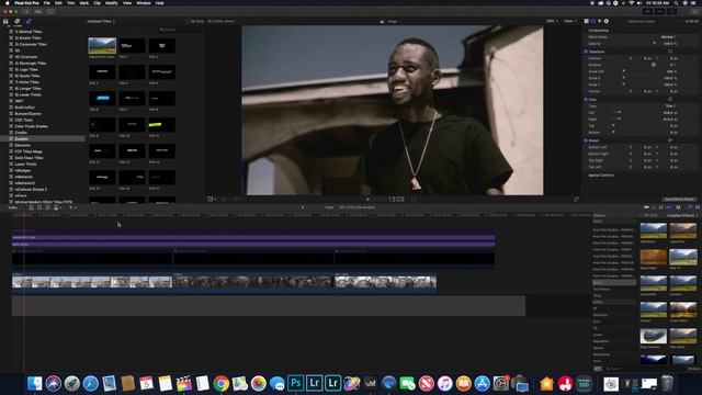 VHS Effect | Final Cut Pro x Tutorial No plugins needed! #fcpx смотреть онлайн