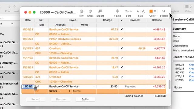 Show in Register | New in QuickBooks Mac Plus 2022 смотреть онлайн