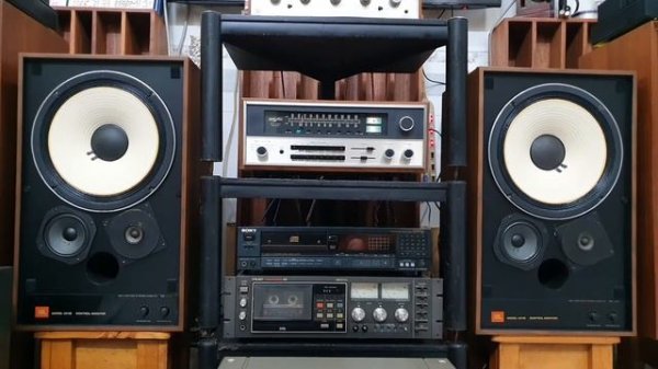 Ampli McIntosh MAC1900 ghép loa JBL 4311B MONITOR