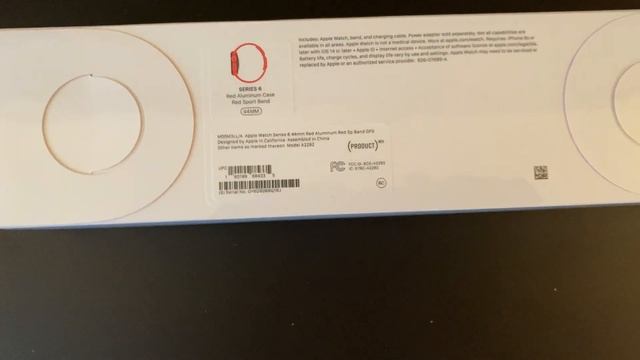 Apple Watch Series 6 unboxing (Product Red) смотреть онлайн